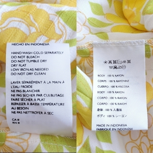 Faithfull The Brand Jean Marie Jolene Floral Print Midi Dress NWT Sizes 2/4/8 - Picture 16 of 17